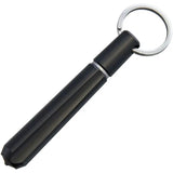 Real Steel Glass Breaker With Fire Starter Keyring For Outdoor Survivalists Aluminum Black Emergency Tools by Real Steel