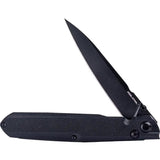 Real Steel G5 Metamorph Button Lock Knife Premium Black PVD 14C28N Sandvik Steel G10 Handle EDC by Real Steel
