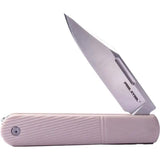 Real Steel Barlow RB5 Slip Joint Knife Ivory G10 Handle With Satin Bohler N690 Blade And Pocket Clip For EDC by Real Steel