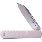 Real Steel Barlow RB5 Slip Joint Knife Ivory 8021I For Knife Enthusiasts Compact Reliable EDC by Real Steel