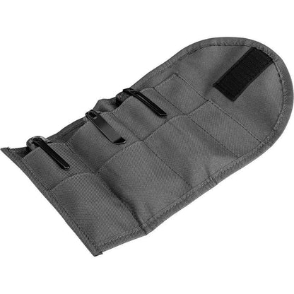 Kizer Knife Roll Gray Holds 8 Knives Nylon Case for Pros by Kizer Cutlery
