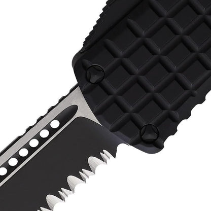 Microtech Hera OTF Automatic Knife 3 Inch Blade Premium Two Tone Frag Aluminum Handle EDC Tactical by Microtech