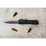 Kershaw Auto Livewire OTF Knife MagnaCut Spear Point Blade Black PVD 3.25 Inch Aluminum Handle EDC Pro by Kershaw