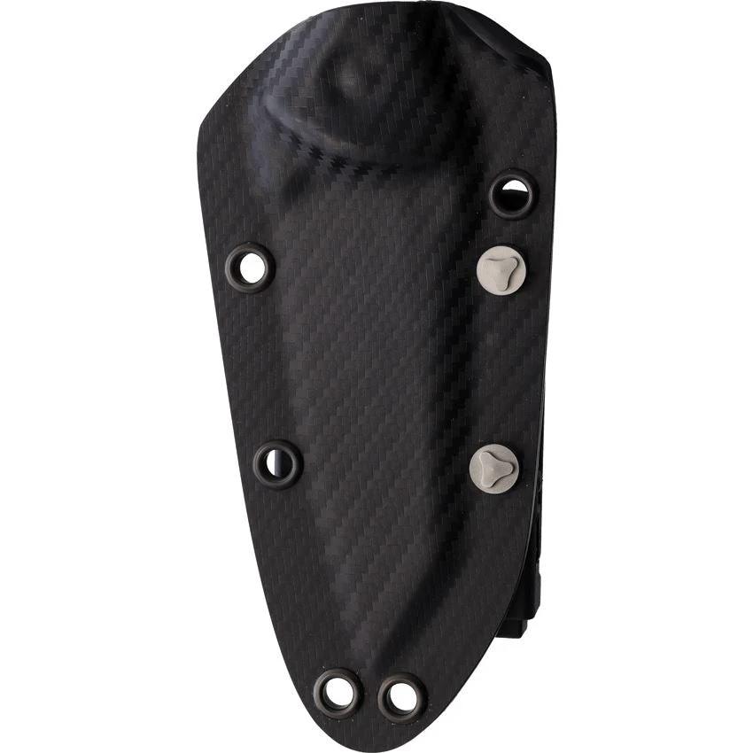 Microtech Socom Alpha Mini Warcom Knife Serrated 3.75in Blade Carbon Fiber Handle Extended Tang Tactical EDC by Microtech
