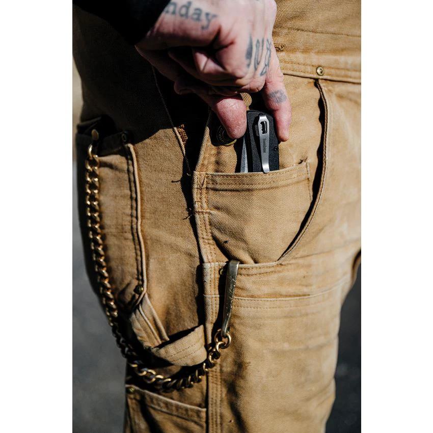 Kershaw Layup DuraLock Black Pocket Knife D2 Tool Steel Blade 4.5 Inch Closed EDC Everyday Carry by Kershaw