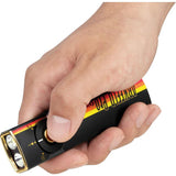 Olight Arkfeld Pro Rechargeable Flashlight For Racing Enthusiasts With Green Beam UV Light Turbo 1300 Lumens by Olight