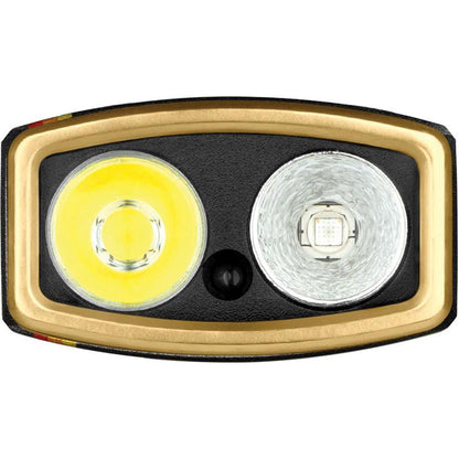 Olight Arkfeld Pro Rechargeable Flashlight For Racing Enthusiasts With Green Beam UV Light Turbo 1300 Lumens by Olight