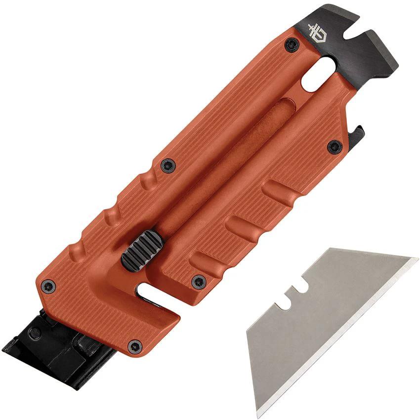 Gerber Prybrid Utility Multi Tool Orange G10 Replaceable Blade 4.25 In Closed EDC For DIYers by Gerber