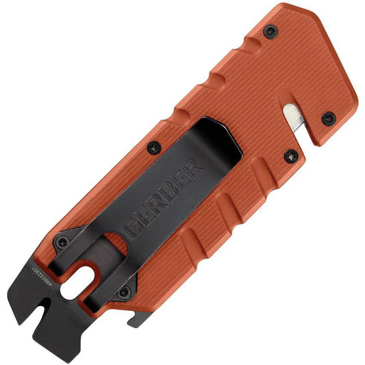 Gerber Prybrid Utility Multi Tool Orange G10 Replaceable Blade 4.25 In Closed EDC For DIYers by Gerber