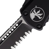 Microtech Hera OTF Auto Knife Black Aluminum Handle PS 703-2T For EDC Tactical Pros by Microtech