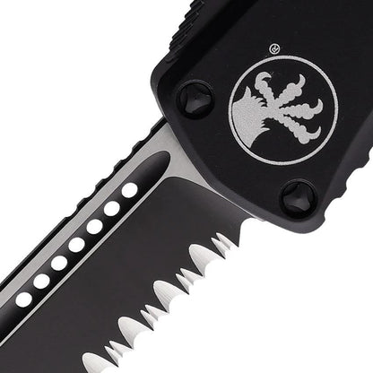Microtech Hera OTF Auto Knife Black Aluminum Handle PS 703-2T For EDC Tactical Pros by Microtech