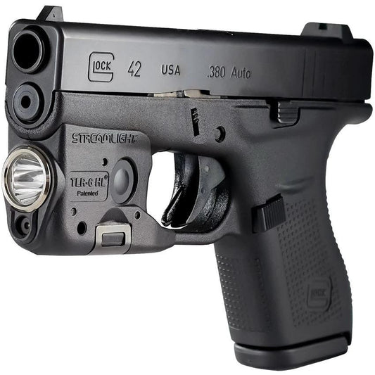 Streamlight TLR6HL Light Laser For Glock 42 43 Subcompact Rechargeable Water Resistant Green Laser 3 Modes by Streamlight