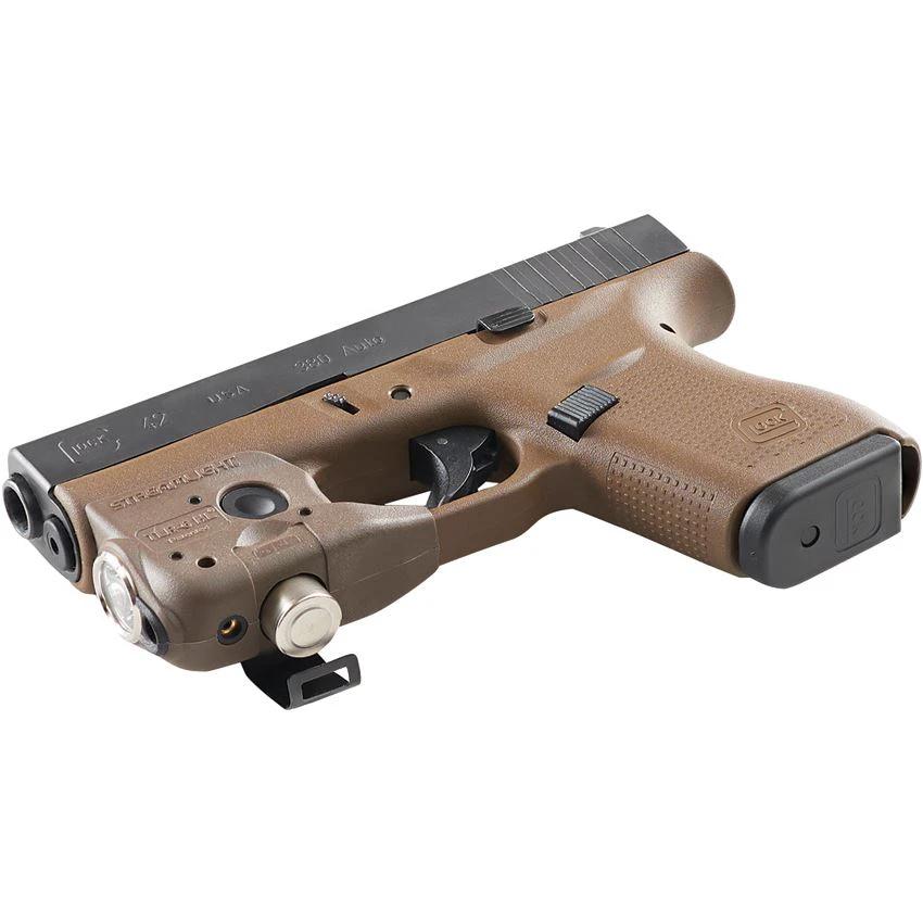 Streamlight TLR-6HL Light And Green Laser For Glock Subcompact Pistols Water Resistant Rechargeable Weapon Mount by Streamlight