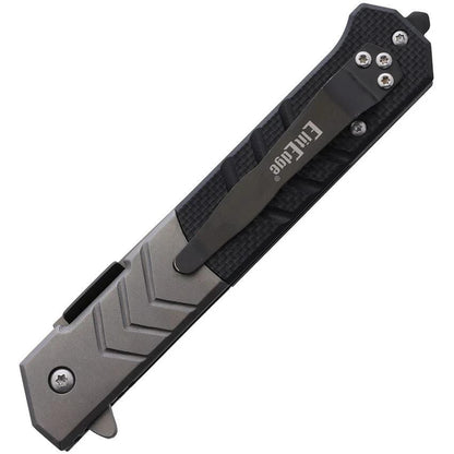 ElitEdge Linerlock A/O Black G10 10-A106BK by ElitEdge