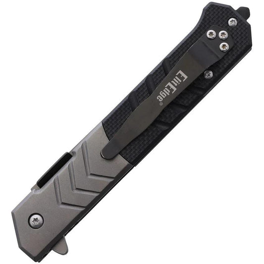 ElitEdge Linerlock A/O Black G10 10-A106BK by ElitEdge