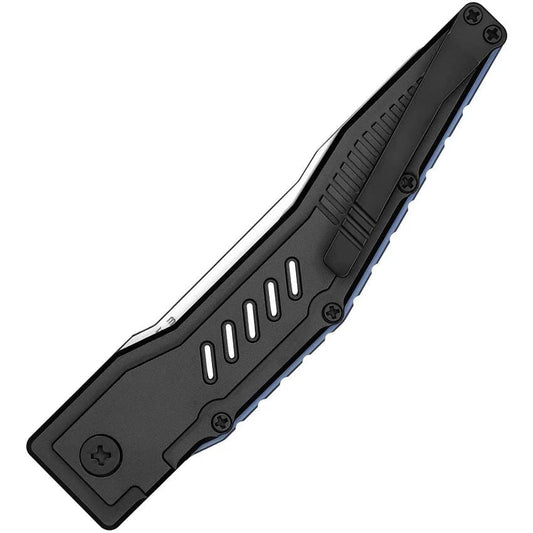 Olight Mettle 3 Button Lock Knife Black METTLE3BK 4in Satin S35VN Blade for EDC Enthusiasts by Olight