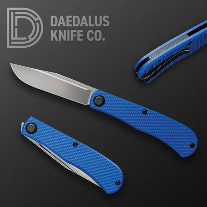 Daedalus Knife Co. Lab Linerlock Blue DKC-L1 by Daedalus Knife Co.