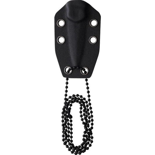 Cobratec Guardian Dagger Neck Knife With 2 Inch D2 Blade Black G10 Handle Lanyard Sheath For EDC Enthusiasts by Cobratec Knives