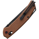 SRM Knives 411L Ambi Lock FDE 411L-MN by SRM Knives