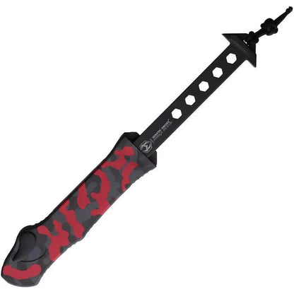 Heretic Knives Auto Hydra OTF Recurve Red H008-10A-RCAMO by Heretic Knives