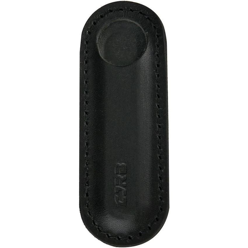 CJRB Knap Fixed Blade Knife 3in Overall With White G10 Handle And Black PVD AR RPM9, Full Tang For EDC Tactical Fans by CJRB