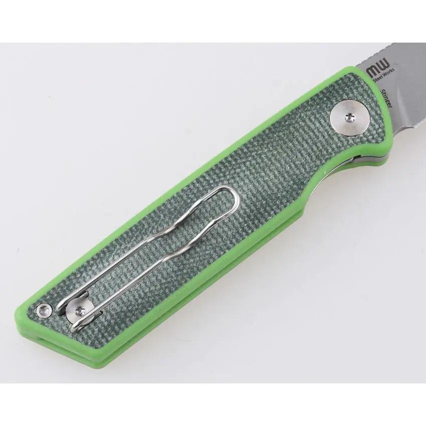 Shieldon Stinger Linerlock Green MW01A by Shieldon