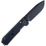 SRM Knives Rubik Ambi Lock Blackout 7228B-AB by SRM Knives