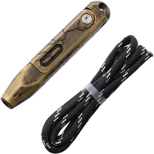 Oknife Otacle D1 Cracked Brass OTACLED1CB by Oknife