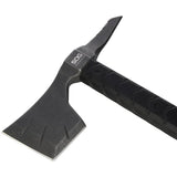 SOG Warfighter Axe Tactical Survival Hatchet With 4 Inch Cutting Edge Black G10 Handle Spike End For Campers by SOG