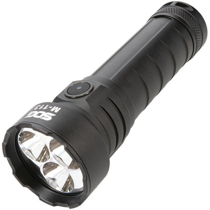 SOG M113 Flashlight 4000L Tactical, Rechargeable, Aluminum Body For Outdoor Enthusiasts by SOG