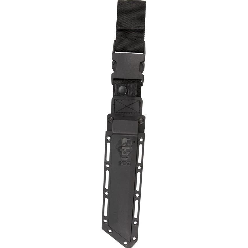 SOG BAR15T Combat Knife OD Green G10 Handle AUS8 Tanto Blade AR Barrel Ring Kydex Sheath For Tactical Fans by SOG