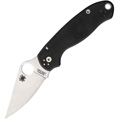 Spyderco Para 3 Plain Edge Knife S45VN Blade G10 Handle EDC Everyday Carry Compact Precision by Spyderco