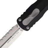 Microtech Auto Dirac Delta D E OTF Knife With M390 Blade Black Aluminum Handle Glass Breaker EDC by Microtech