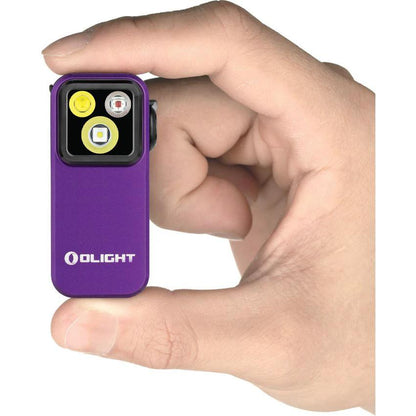 Olight Oclip Pro Clip Light Purple Rechargeable USBC 120m Beam For EDC Enthusiasts by Olight