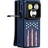 Olight Oclip Ultra Star Stripes Rechargeable Clip Light With Floodlight And Spotlight Modes For EDC Outdoors by Olight