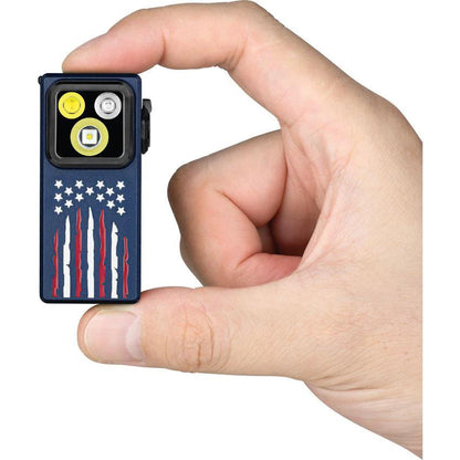 Olight Oclip Ultra Star Stripes Rechargeable Clip Light With Floodlight And Spotlight Modes For EDC Outdoors by Olight