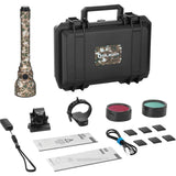 Olight Javelot Turbo 2 Flashlight Kit For Outdoors Rechargeable 1500m Beam Water Resistant Dual Switch USB C by Olight