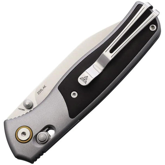 SRM Knives Medal Axis Lock Ebony 259L-AK by SRM Knives