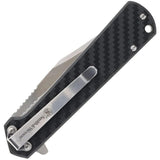 Smith And Wesson Linerlock Folding Knife Wallet Combo For EDC Carbon Fiber Handle Three Point Four Inch Wallet by Smith & Wesson