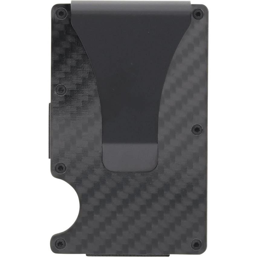 Smith And Wesson Linerlock Folding Knife Wallet Combo For EDC Carbon Fiber Handle Three Point Four Inch Wallet by Smith & Wesson