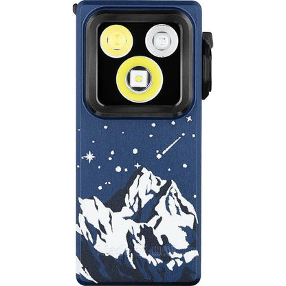 Olight Oclip Ultra Snowy Summit Rechargeable USB C Clip Light With Floodlight And Spotlight For EDC Outdoor Enthusiasts by Olight
