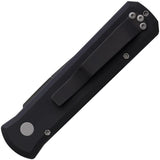 Pro Tech Godson Auto Button Lock Knife DLC Coated 154CM 3.13in Blade For EDC Enthusiasts by Pro Tech