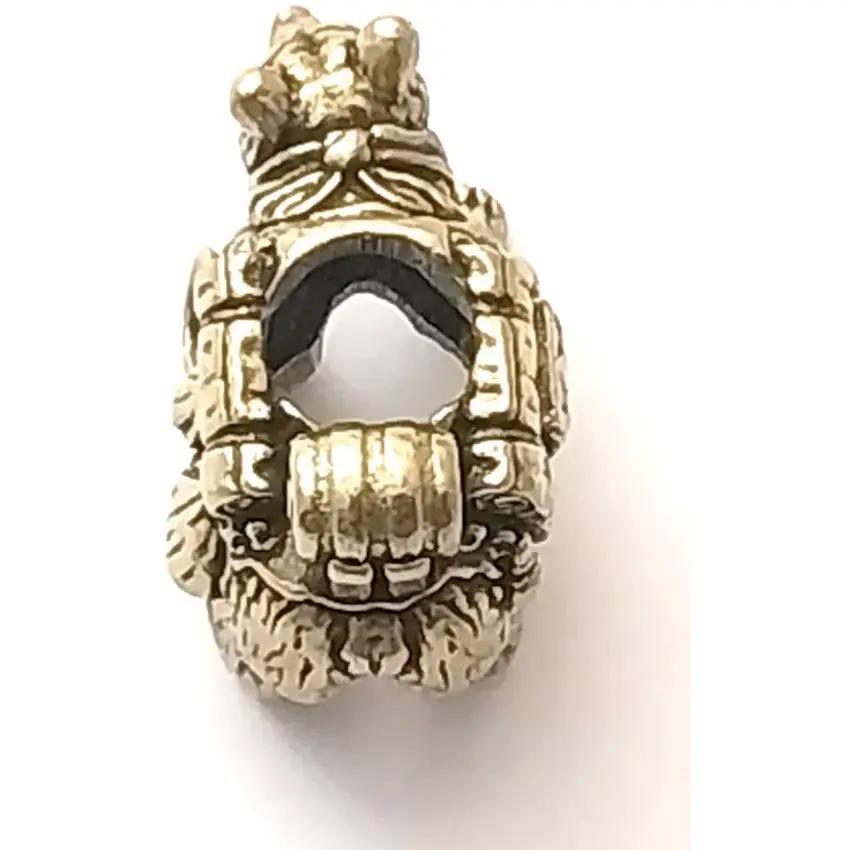 Coeburn Tool Brass Traveling Bear Bead CT3032 For Paracord Projects 1 Through Hole Fits 550 Paracord by Coeburn Tool