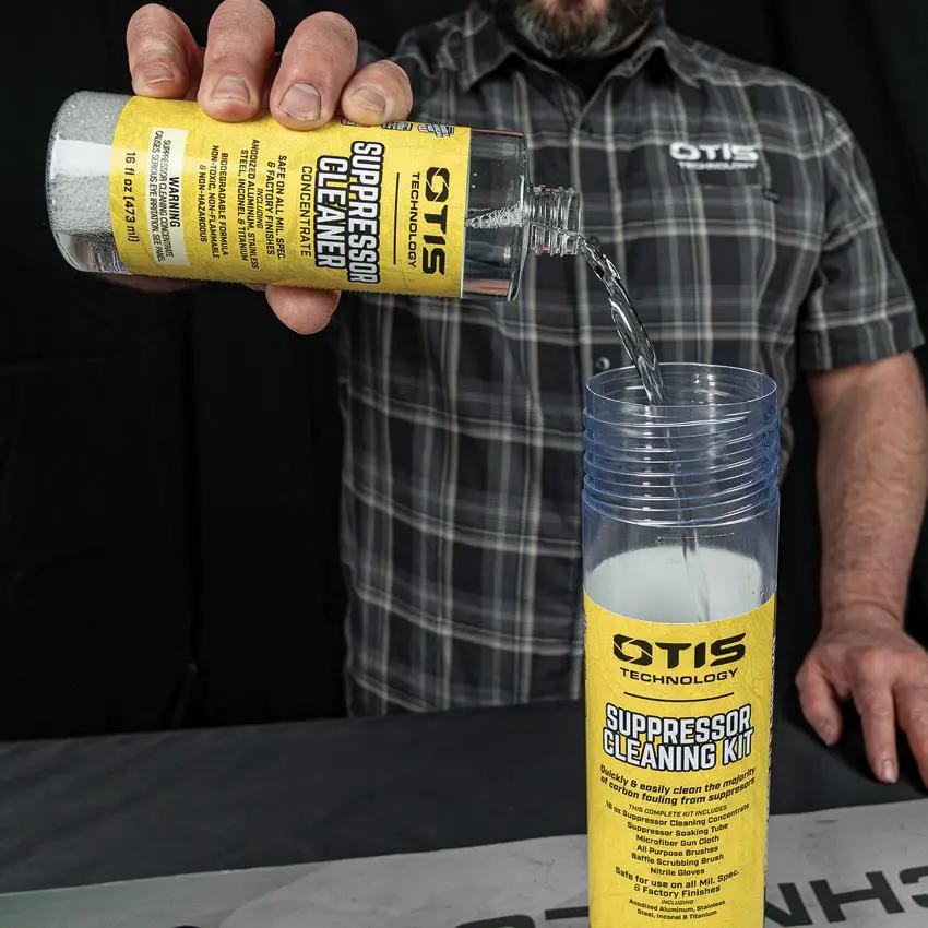 Otis Suppressor Cleaning Kit FG-SUP-CLN - Pro Grade Rifle Suppressor Cleaning Tools by Otis