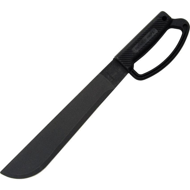 Ontario Camper Machete Black Rugged D Guard Handle 12In Blade For Outdoor Camping Enthusiasts by Ontario