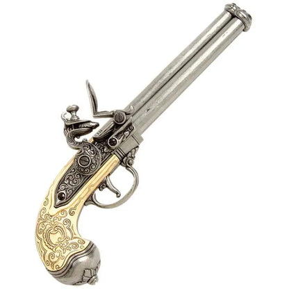 Denix Italian 3-Barrel Flintlock 22-1016G by Denix
