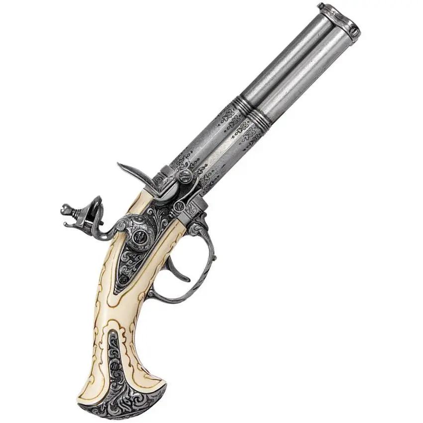 Denix Revolving 3 Barrel Flintlock 22-1309 by Denix