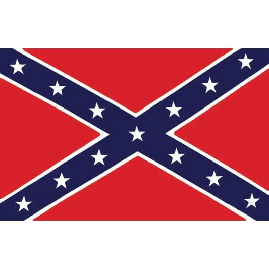Flags Confederate Flag R6883 - 3x5 Nylon Flag With Hanging Grommets Ready To Hang Packaged For Outdoor Display by Flags
