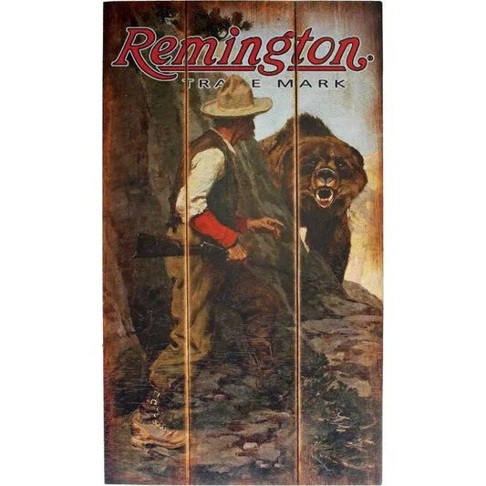 Remington Right Of Way Wood Sign RESG013 Durable Marker For Property Owners, Managers, And Contractors by Remington
