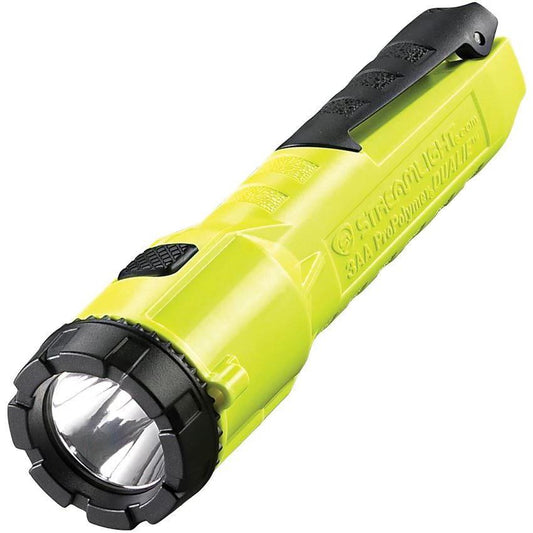 Streamlight Dualie Flashlight Yellow 3AA Dual Head For Outdoor Enthusiasts 245 Lumen 171m Beam Rugged by Streamlight